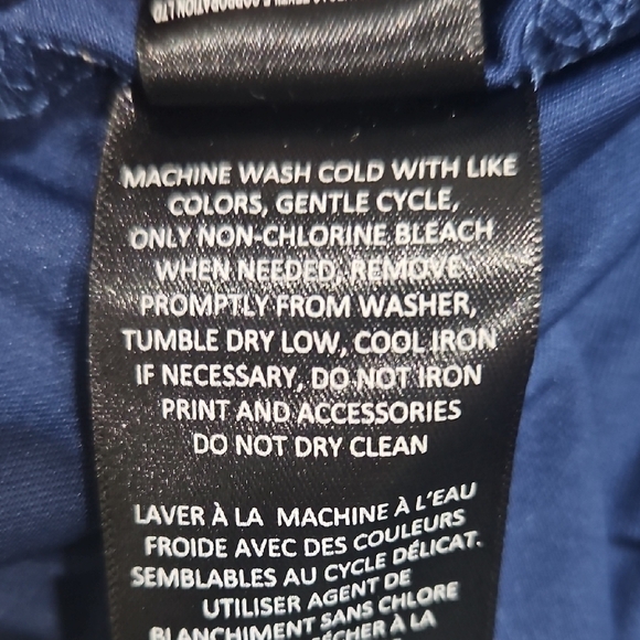 Spyder Navy Long Sleeve with Blue Spider Logo XL - Picture 6 of 8